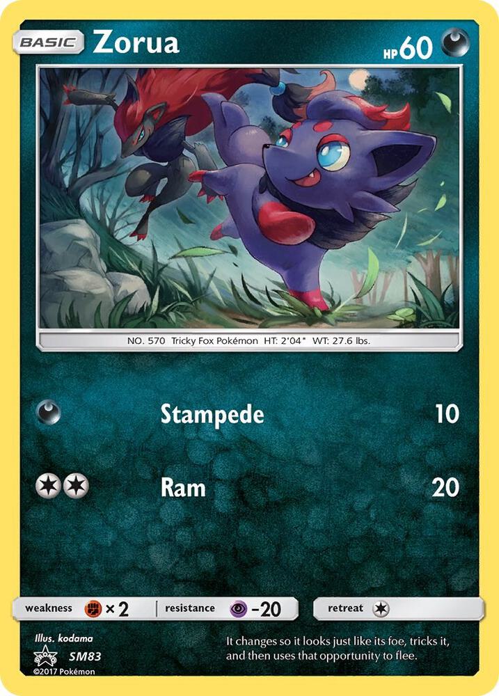 Zorua - SM83 SM83 Promo SM Promos Pokémon card