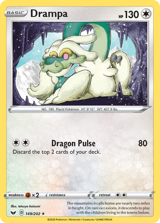 Drampa 149/202 Rare Sword & Shield