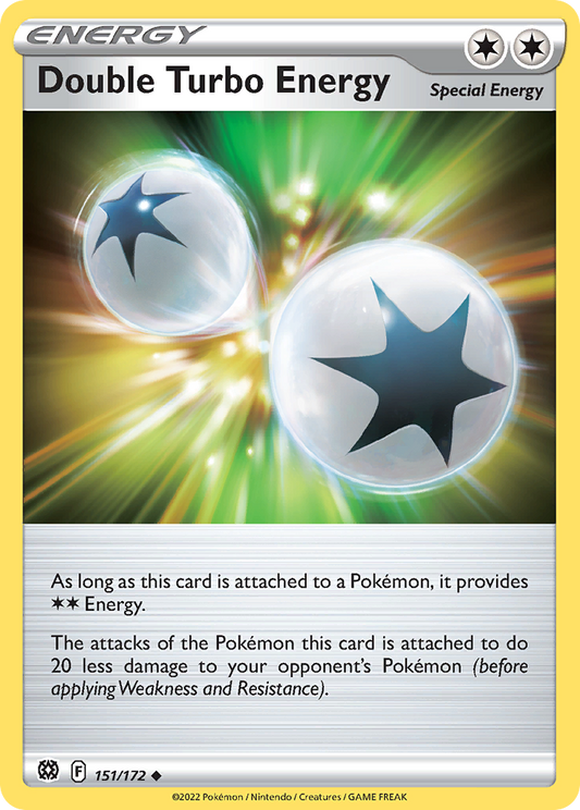 Double Turbo Energy 151/172 Uncommon Brilliant Stars