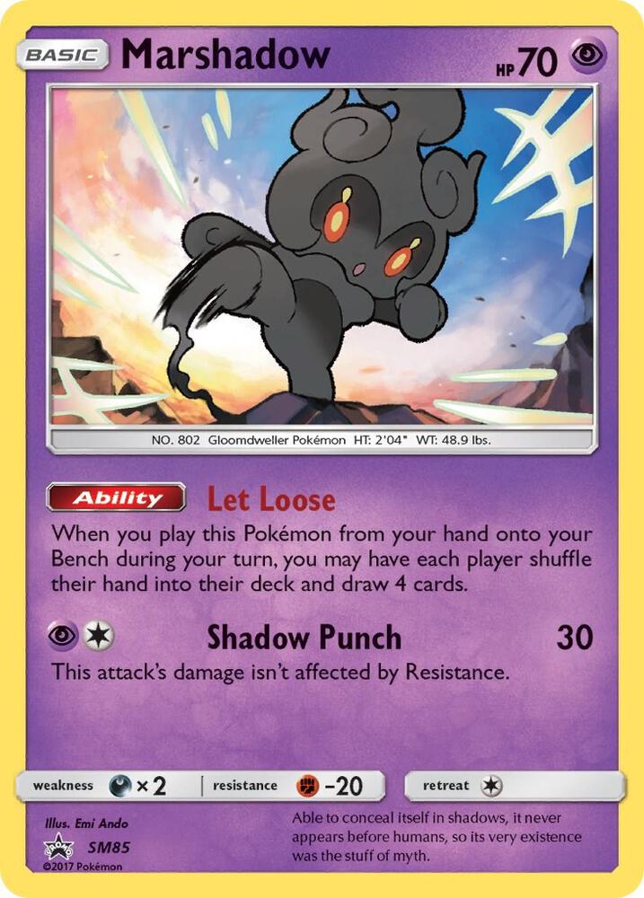 Marshadow - SM85 - SM85 Promo SM Promos