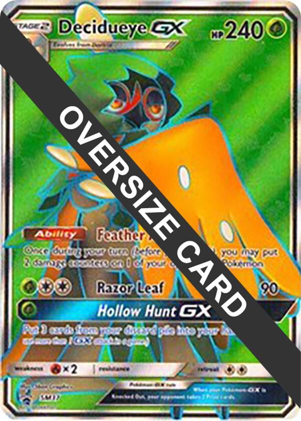 Decidueye GX - SM37 (SM Black Star Promo) - SM37 Promo Jumbo Cards