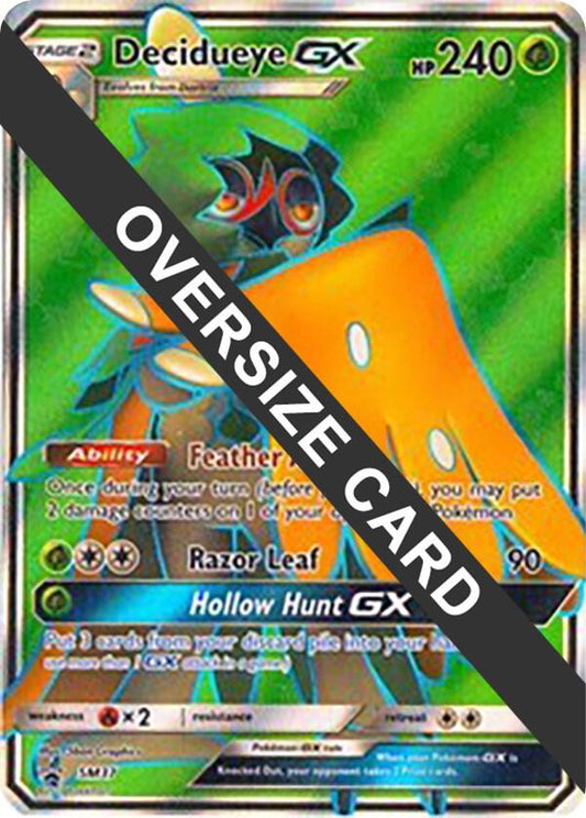 Decidueye GX - SM37 (SM Black Star Promo) - SM37 Promo Jumbo Cards