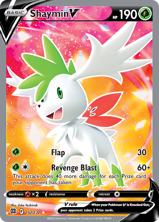 Shaymin V 152/172 Rare Ultra Brilliant Stars