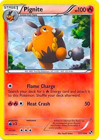 Pignite - 17/114 (Cracked Ice Holo) 017/114 Promo Miscellaneous Cards & Products Pokémon card