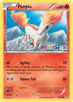 Ponyta - 14/83 (Toys R Us Promo) 014/083 Promo Miscellaneous Cards & Products Pokémon card