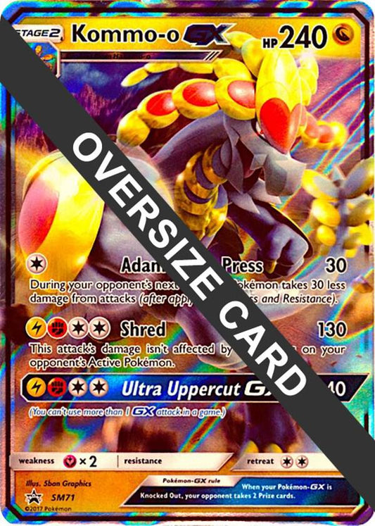 Kommo-o GX - SM71 (SM Black Star Promo) - SM71 Promo Jumbo Cards
