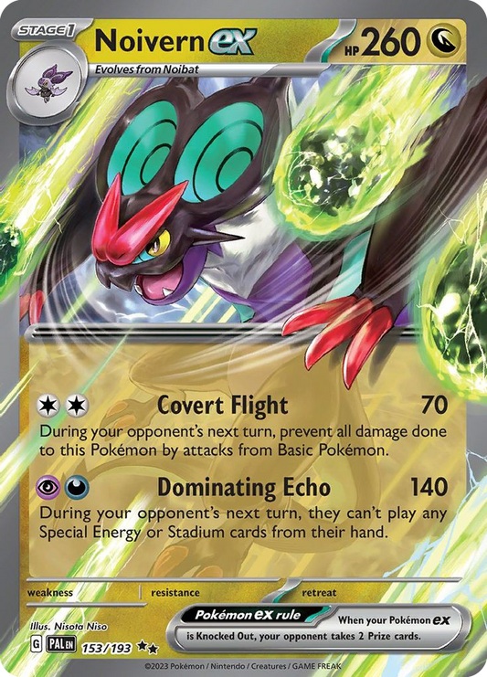 Noivern ex 153/193 Double Rare Paldea Evolved