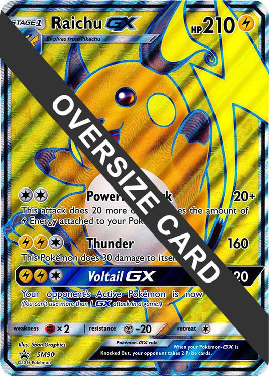 Raichu GX - SM90 SM90 Promo Jumbo Cards Pokémon card