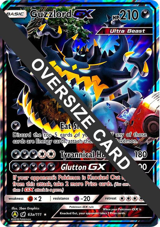 Guzzlord GX - 63a/111 063a/111 Promo Jumbo Cards Pokémon card