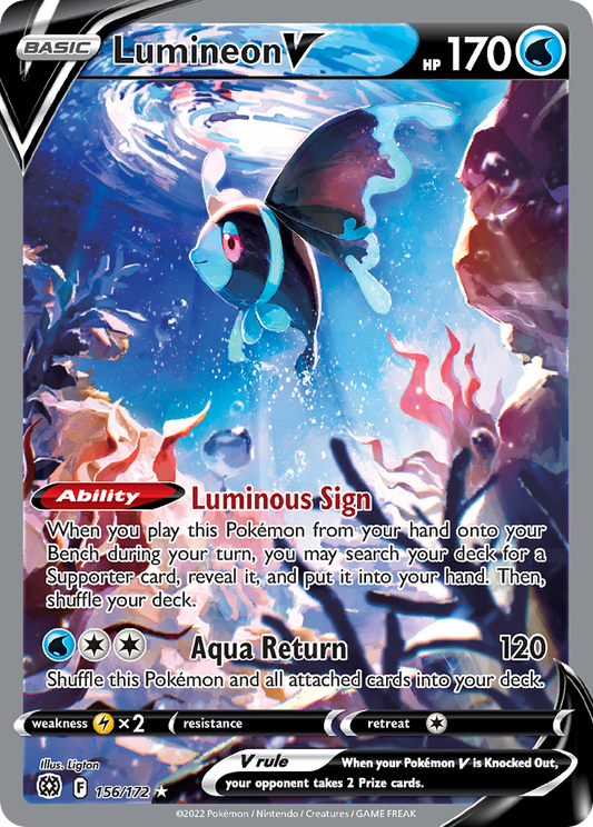 Lumineon V 156/172 Rare Ultra Brilliant Stars