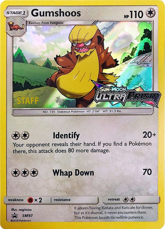 Gumshoos - SM97 (Prerelease) [Staff] SM97 Promo SM Promos Pokémon card