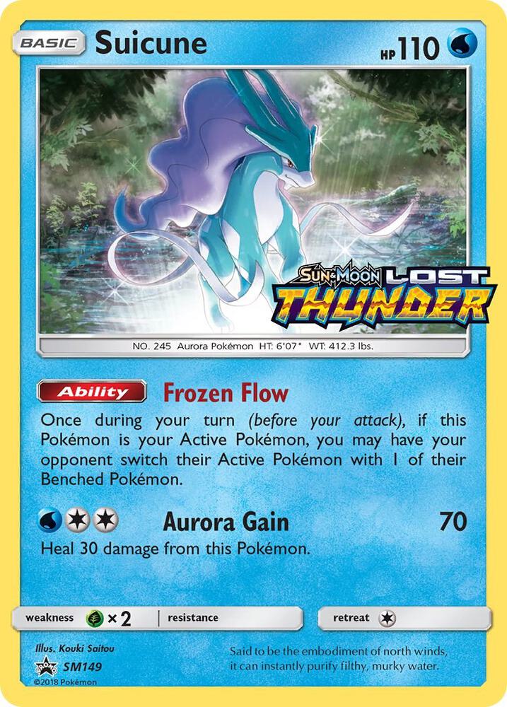 Suicune - SM149 (Prerelease) SM149 Promo SM Promos Pokémon card