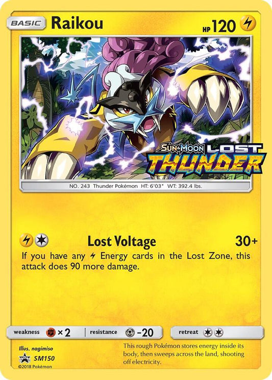 Raikou - SM150 (Prerelease) SM150 Promo SM Promos Pokémon card