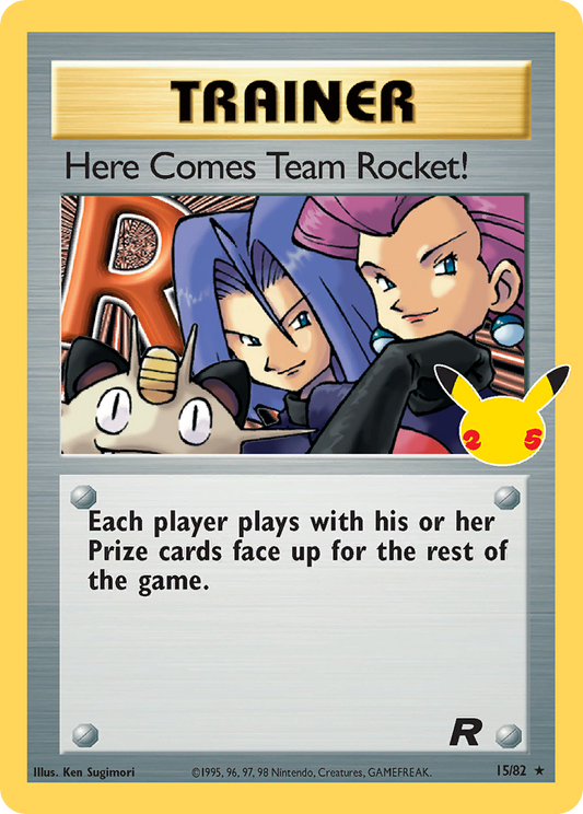 Here Comes Team Rocket! 015/025 Classic Collection Celebrations: Classic Collection