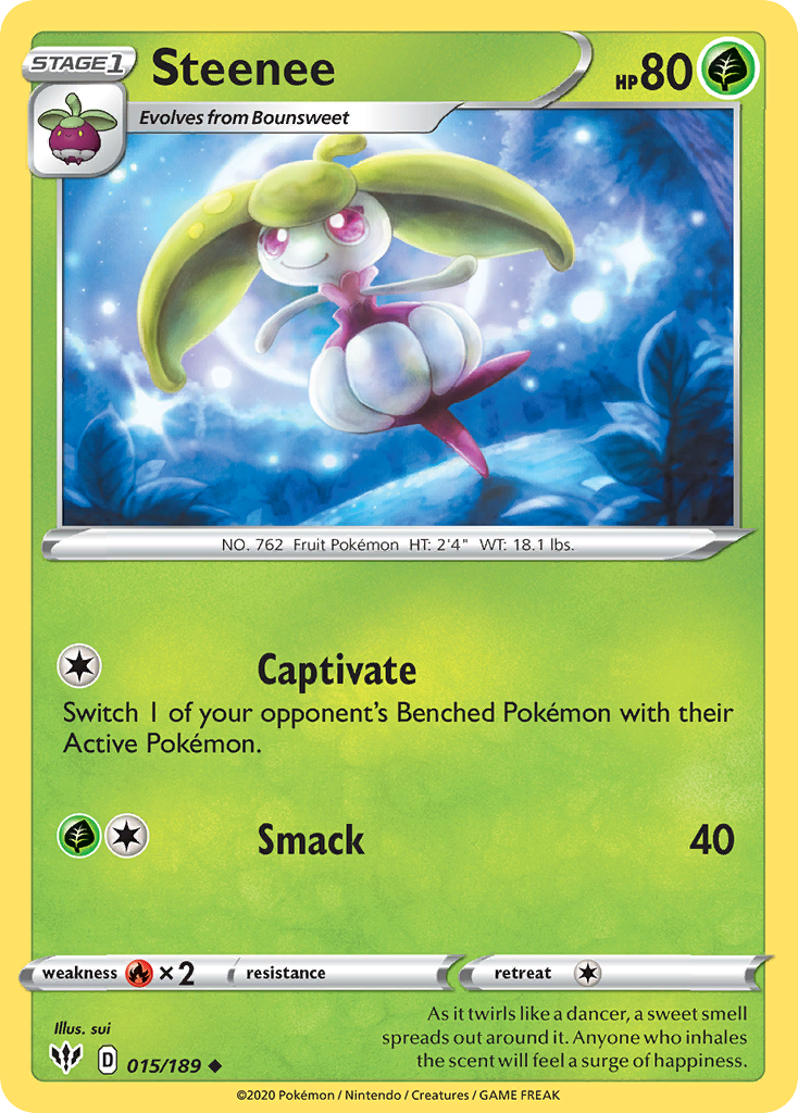 Steenee 015/189 Uncommon Darkness Ablaze