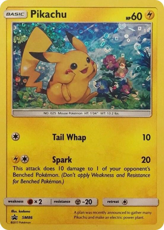 Pikachu - SM86 (General Mills Promo) SM86 Promo Miscellaneous Cards & Products Pokémon card