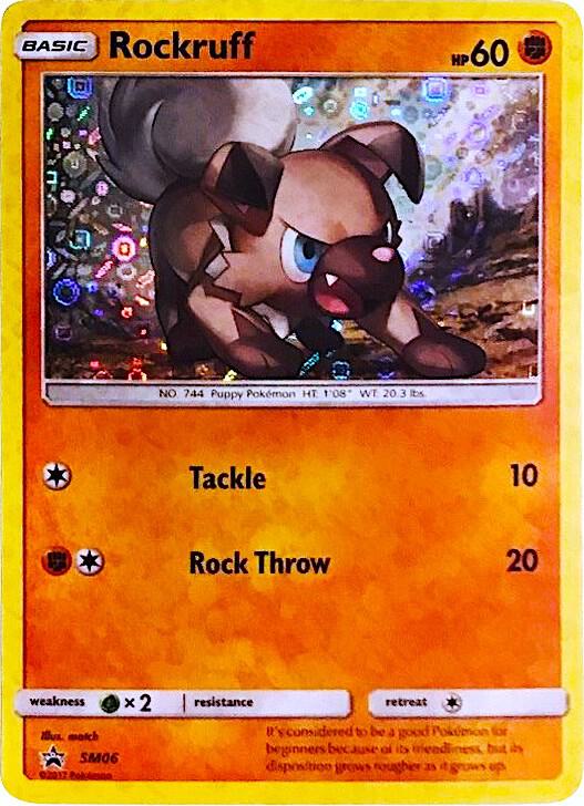 Rockruff - SM06 (General Mills Promo) - SM06 Promo Miscellaneous Cards & Products