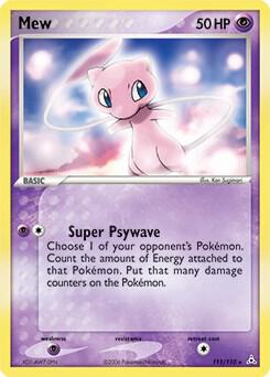 Mew - 111/110 (Non-Holo DVD Promo) 111/110 Promo Miscellaneous Cards & Products Pokémon card