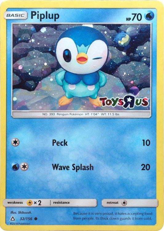Piplup - 32/156 (Toys R Us) 032/156 Promo Miscellaneous Cards & Products Pokémon card