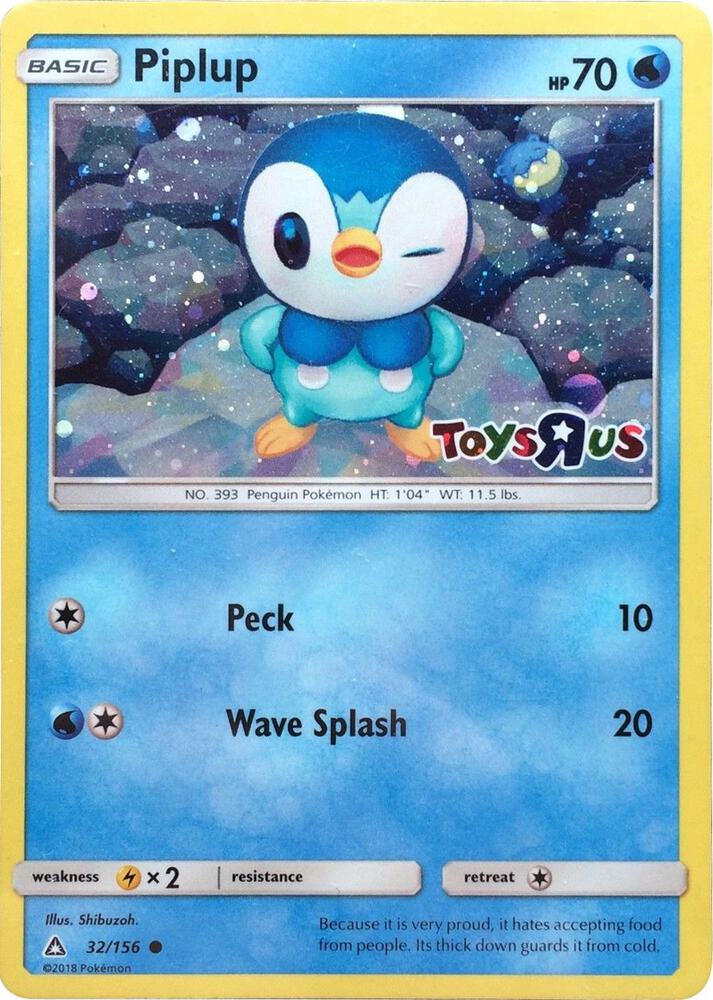 Piplup - 32/156 (Toys R Us) Promo Miscellaneous Cards & Products