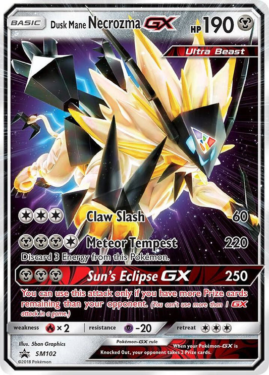 Dusk Mane Necrozma GX - SM102 - SM102 Promo SM Promos