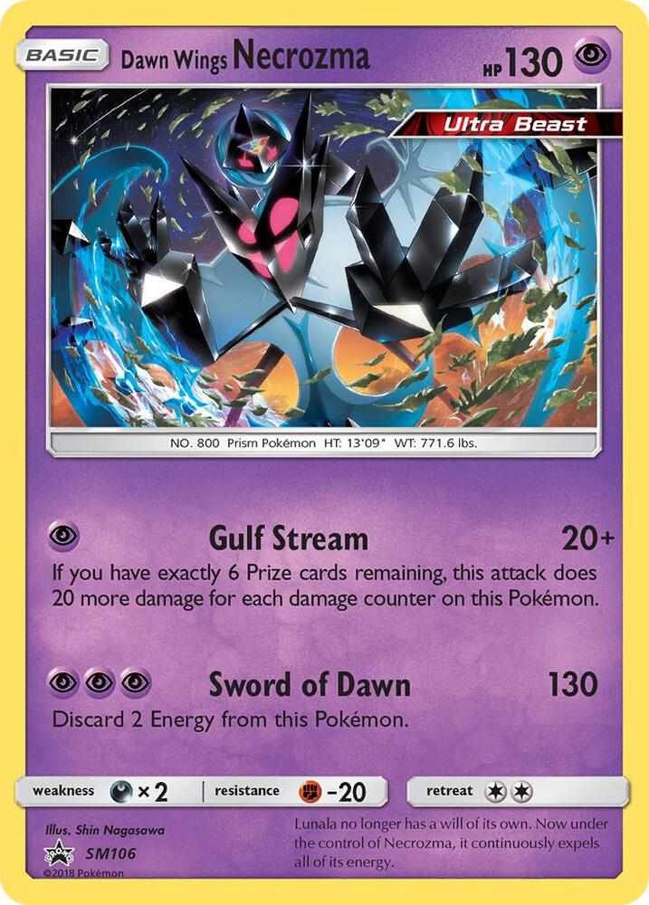 Dawn Wings Necrozma - SM106 - SM106 Promo SM Promos