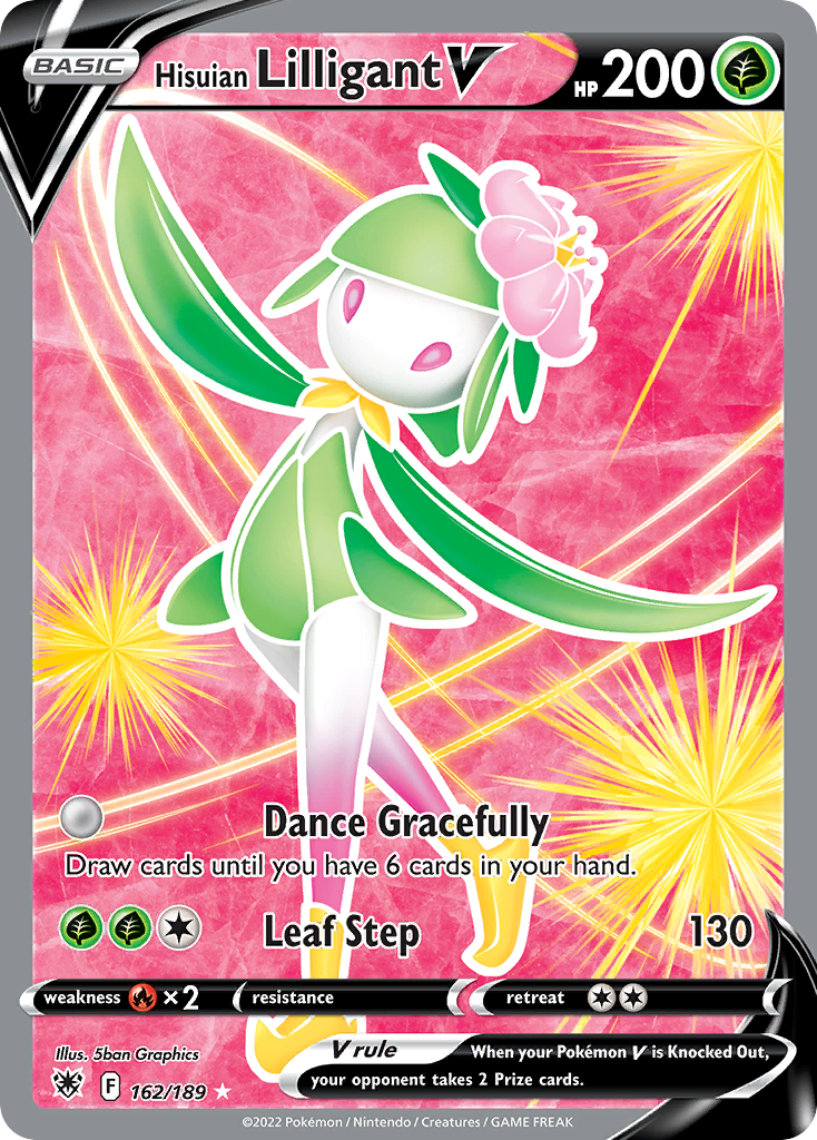 Hisuian Lilligant V 162/189 Rare Ultra Astral Radiance