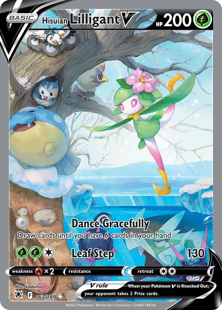 Hisuian Lilligant V 163/189 Rare Ultra Astral Radiance