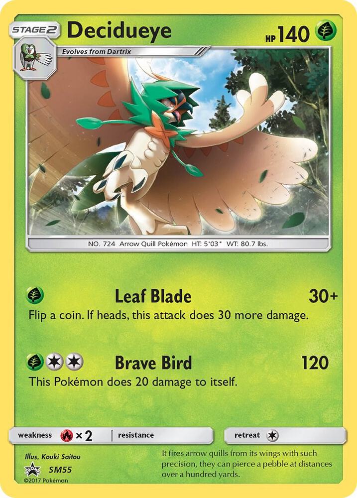 Decidueye - SM55 SM55 Promo SM Promos Pokémon card