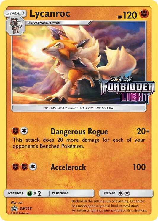 Lycanroc - SM118 (Prerelease) SM118 Promo SM Promos Pokémon card