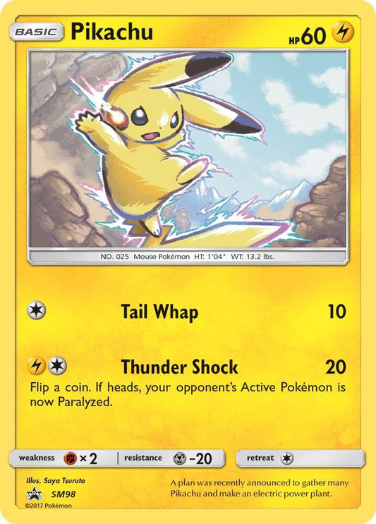 Pikachu - SM98 SM98 Promo SM Promos Pokémon card