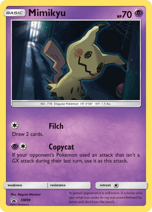 Mimikyu - SM99 SM99 Promo SM Promos Pokémon card