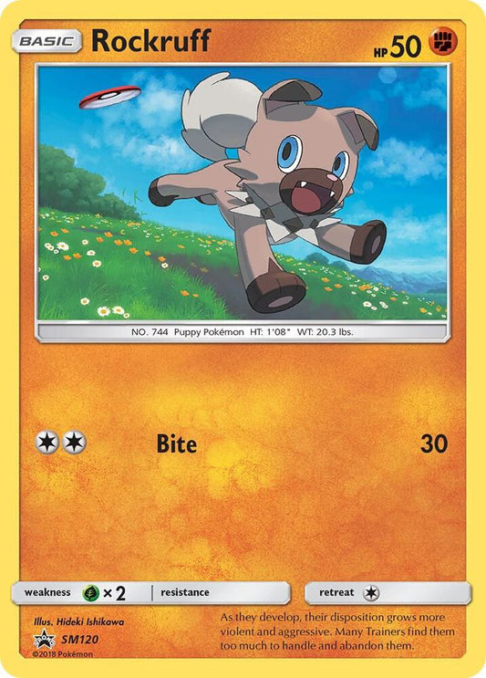 Rockruff - SM120 SM120 Promo SM Promos Pokémon card
