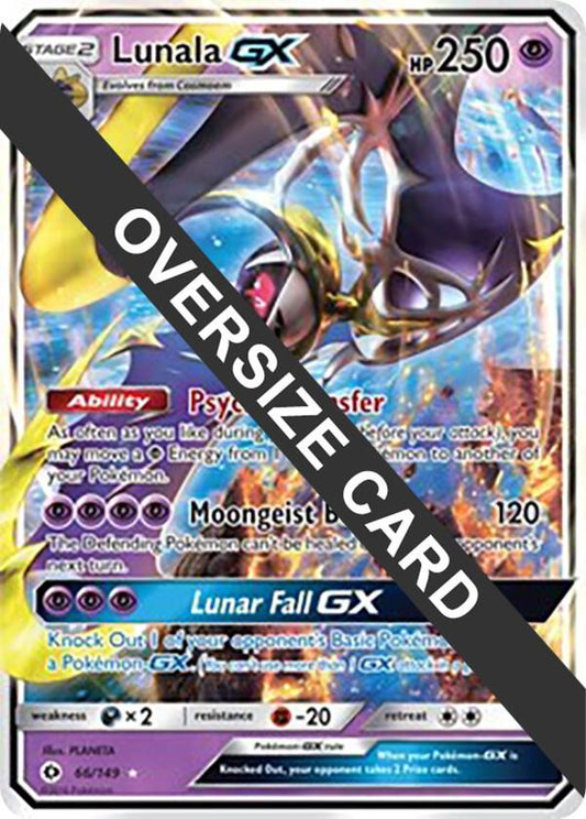Lunala GX - 66/149 066/149 Promo Jumbo Cards Pokémon card