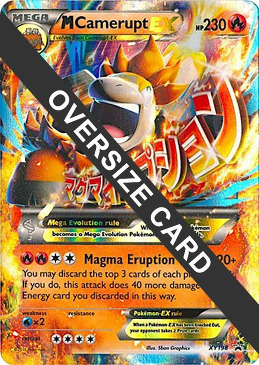 M Camerupt EX - XY198 XY198 Promo Jumbo Cards Pokémon card