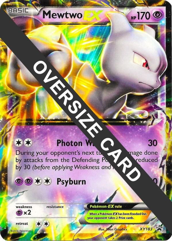 Mewtwo EX - XY183 XY183 Promo Jumbo Cards Pokémon card