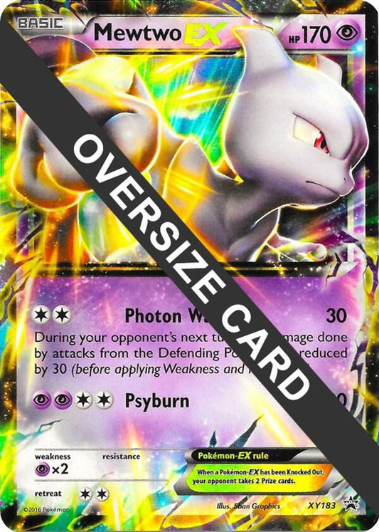 Mewtwo EX - XY183 XY183 Promo Jumbo Cards Pokémon card