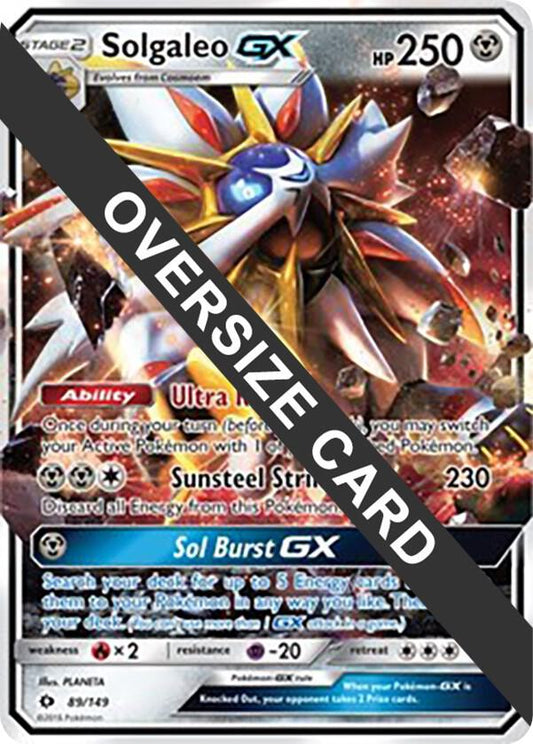 Solgaleo GX - 89/149 089/149 Promo Jumbo Cards Pokémon card
