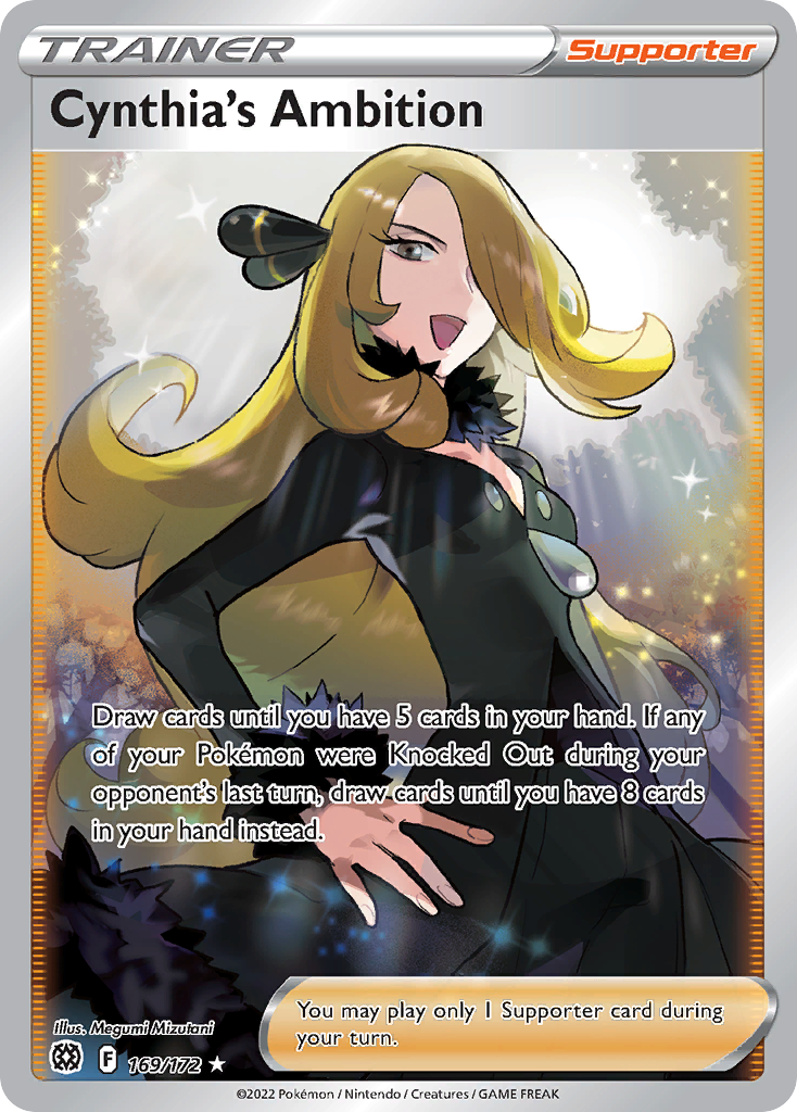 Cynthia's Ambition 169/172 Rare Ultra Brilliant Stars