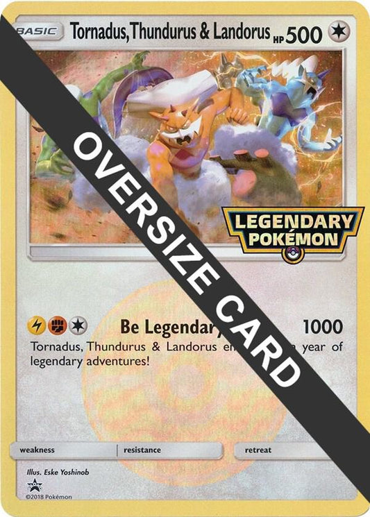 Tornadus, Thundurus & Landorus (Forces of Nature Promo) - Promo Jumbo Cards