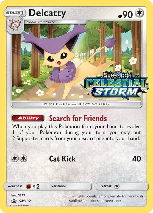 Delcatty - SM132 (Prerelease) SM132 Promo SM Promos Pokémon card