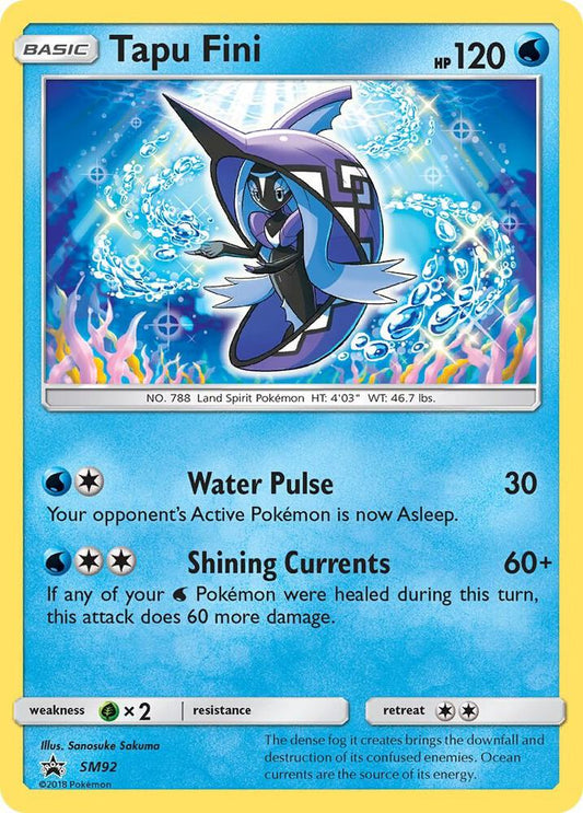 Tapu Fini - SM92 SM92 Promo SM Promos Pokémon card