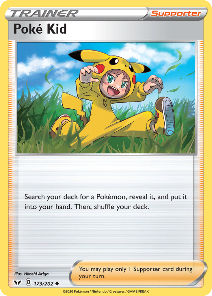 Poké Kid 173/202 Uncommon Sword & Shield