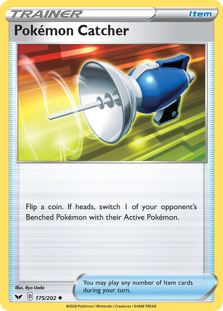 Pokémon Catcher 175/202 Uncommon Sword & Shield