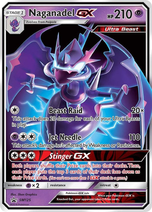 Naganadel GX - SM125 SM125 Promo SM Promos Pokémon card