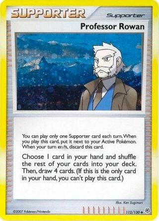 Professor Rowan - 112/130 (Cosmos Holo) 112/130 Promo Miscellaneous Cards & Products Pokémon card