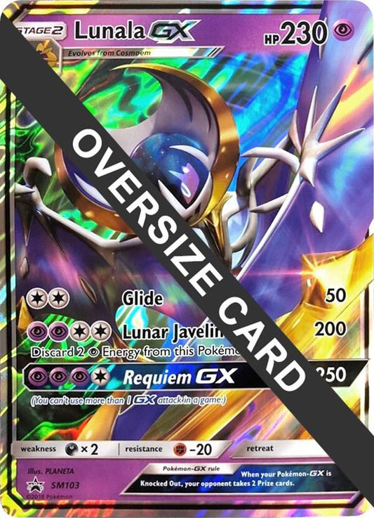 Lunala GX - SM103 SM103 Promo Jumbo Cards Pokémon card