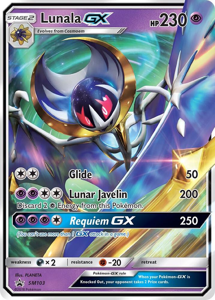 Lunala GX - SM103 - SM103 Promo SM Promos