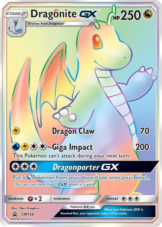 Dragonite GX - SM156 SM156 Promo SM Promos Pokémon card
