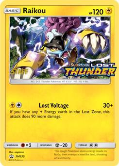 Raikou - SM150 (Prerelease) (Staff) SM150 Promo SM Promos Pokémon card